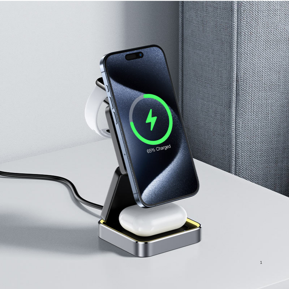3-in-1 Magnetic Wireless Charging Stand